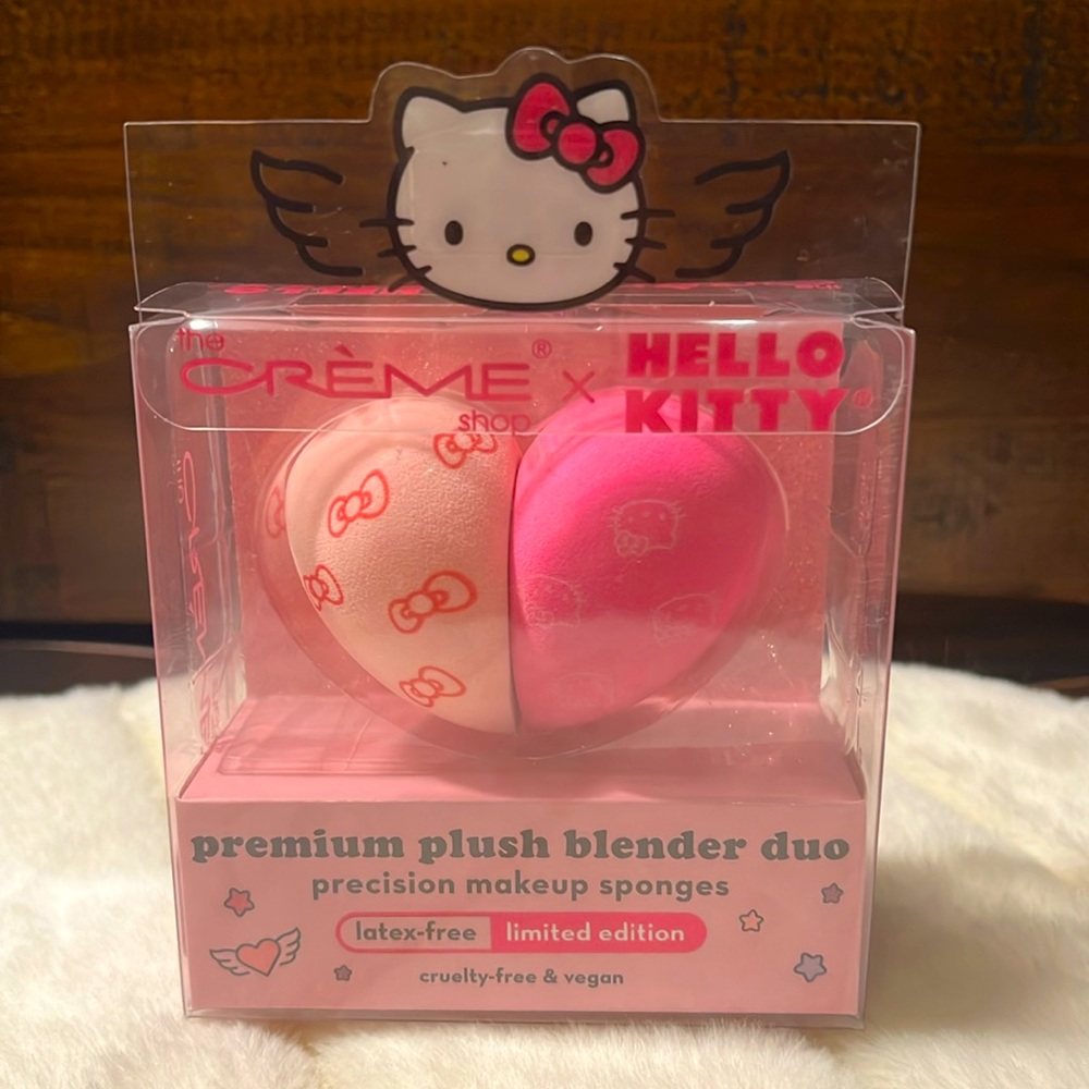 Hello Kitty plush blender beauty duo new